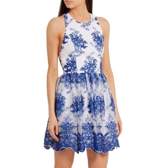 Alice + Olivia Dresses & Skirts - ALICE + OLIVIA COTTON/SILK EMBROIDERED - SZ 2